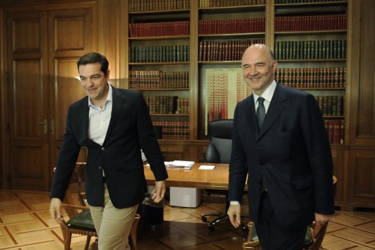 Μήνυμα για πολιτική εγρήγορση από Μοσκοβισί