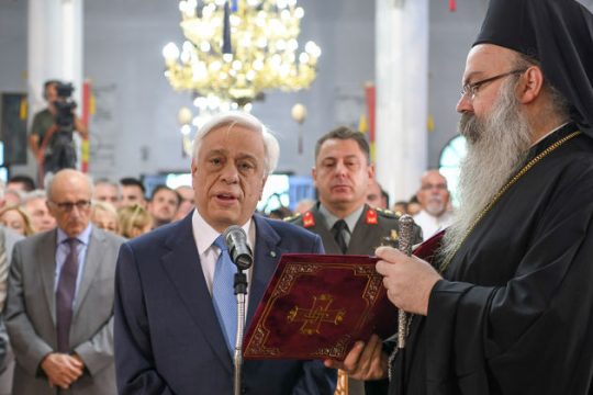 Στη Σουμελά για τη γενοκτονία των Ποντίων
