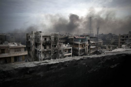 Σφοδρές μάχες μέσα στη σχολή πυροβολικού στο Χαλέπι