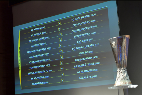 Οι αντίπαλοι Ολυμπιακού, ΠΑΟ και ΠΑΟΚ στο Europa League