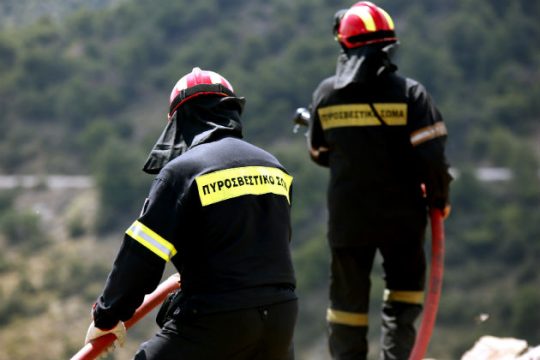 Υπό έλεγχο (και) η δασική πυρκαγιά στην Ακράτα Αχαΐας