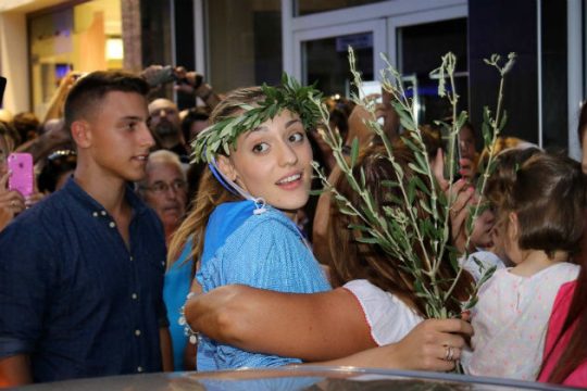 Θερμή υποδοχή για την Κορακάκη στη Δράμα