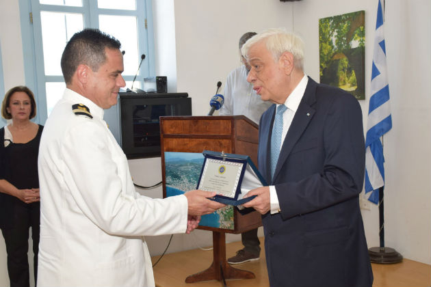 Βραβεύσεις λιμενικών από τον Πρόεδρο της Δημοκρατίας