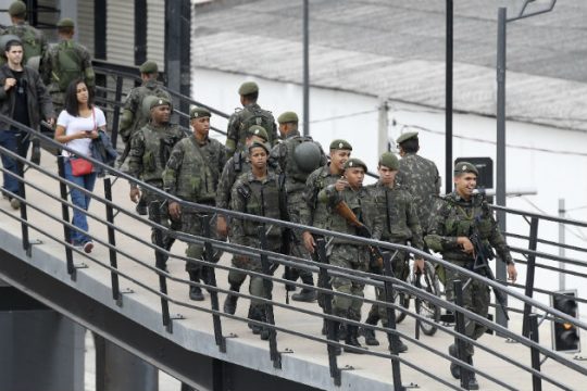 Η Βραζιλία εντείνει τα μέτρα ασφαλείας