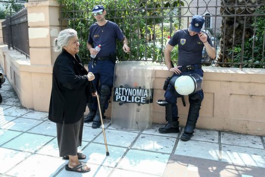 Πρωτοφανής αστυνομοκρατία για ένα… ασήμαντο συμβάν