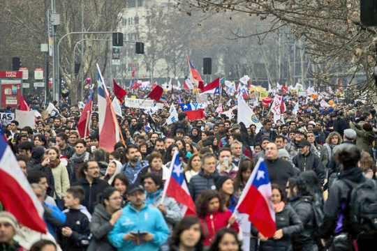 Ο χιλιανός λαός δεν αντέχει άλλες συντάξεις πείνας