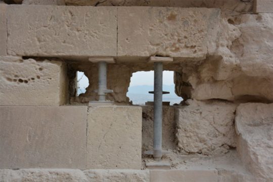 Αναστηλώσεις για πρώτη φορά στο βόρειο τείχος