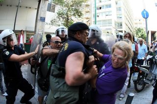 Πορεία κατά της αστυνομικής βίας