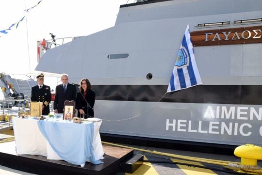 Φυλάκιο του Λιμενικού στη Γαύδο