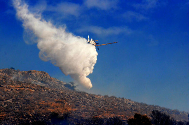 Χωρίς ενεργό μέτωπο η πυρκαγιά στη Ζάκυνθο
