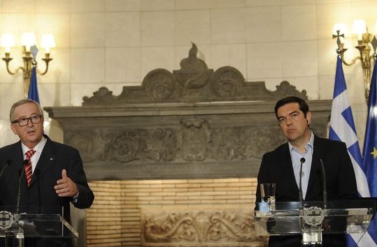 Ο Γιούνκερ στο πνεύμα της Διακήρυξης των Αθηνών