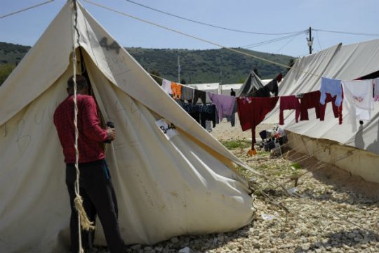 Κινητοποίηση προσφύγων στον Κατσικά
