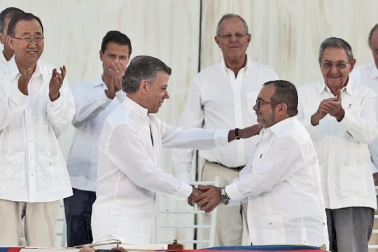 Κολομβία: μια ιστορική συμφωνία