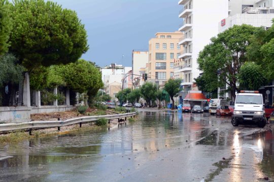 Προβλήματα από την κακοκαιρία στη δυτική Ελλάδα