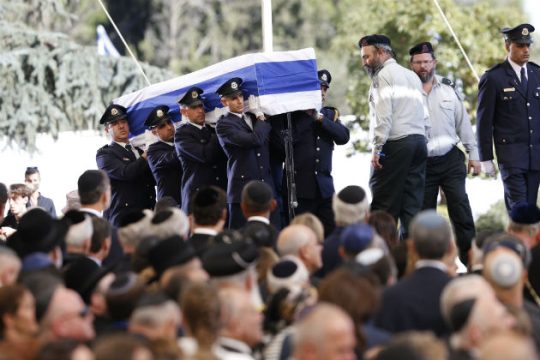 Πλήθος ηγετών στην κηδεία του Σιμόν Πέρες