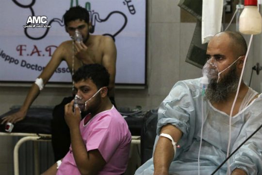 Επίθεση με χημικά στο Χαλέπι κατά αντιπολίτευσης