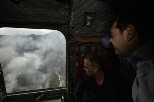 Μέτρα για τους πληγέντες στη Θάσο