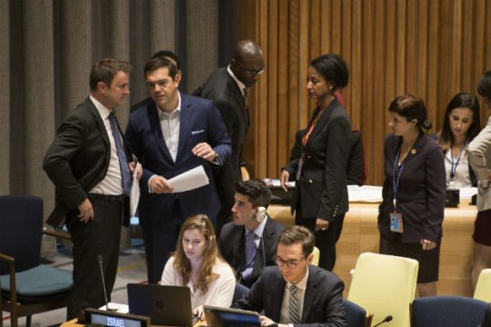 Χρέος και Κυπριακό στο επίκεντρο των επαφών Τσίπρα
