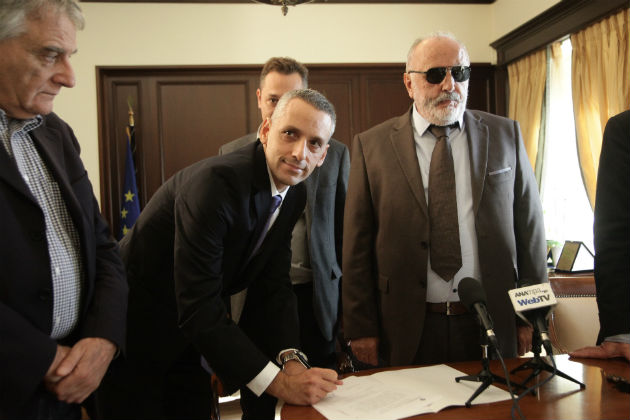 Ορκίστηκε ο Σαλτερής στη θέση του Βουδούρη