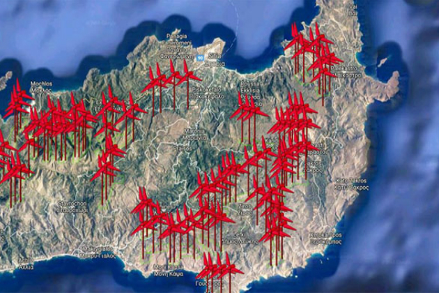 Πάνδημο “ΟΧΙ” στις ανεμογεννήτριες στη Σητεία
