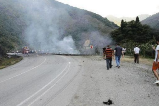 Ρουκέτες χτύπησαν θέρετρο στην Αττάλεια