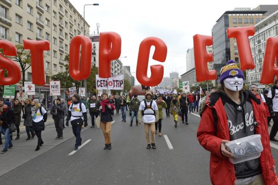 «Όχι» της Βαλονίας στο τελεσίγραφο της Ε.Ε. για τη CETA