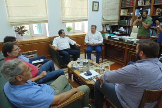 Ακόμα μία συνάντηση για τα έργα υποδομής