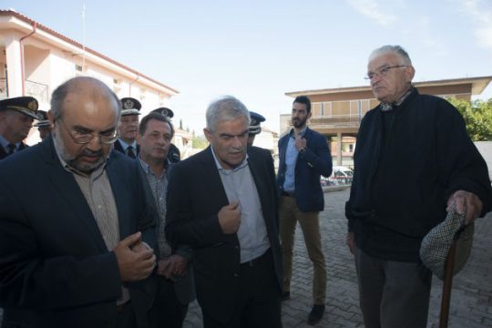 Σπουδαστές Αστυνομίας και Πυροσβεστικής στο Δίστομο