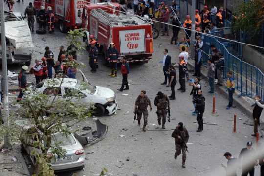 Έκρηξη στην Κωνσταντινούπολη – 10 τραυματίες