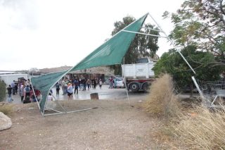 Συμπλοκές με τραυματισμούς προσφύγων στη Χίο