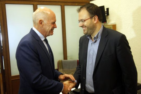 Ανοιγμα Γ. Παπανδρέου στη Δημοκρατική Συμπαράταξη