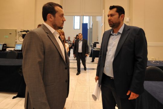 Δείπνο εργασίας Παππά, Κρέτσου, Μαρινάκη