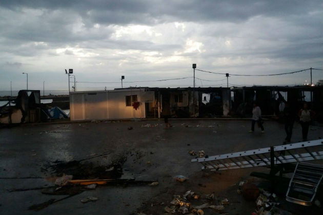 Σοβαρά επεισόδια σε χώρο φιλοξενίας προσφύγων στη Χίο