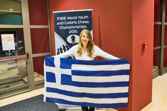 Παγκόσμια πρωταθλήτρια η 16χρονη Σταυρούλα Τσολακίδου