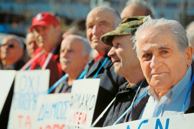Συλλαλητήριο συνταξιούχων στο Λασίθι