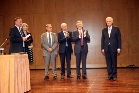 Ο ΔΣΑ τίμησε τον ποινικολόγο Χριστόφορο Αργυρόπουλο