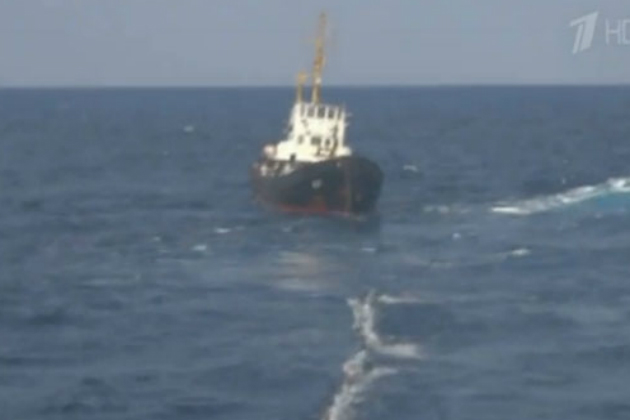 Ρωσικό αντιτορπιλικό διέσωσε ουκρανικό σκάφος στην Γαύδο