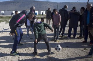 Οταν παίζει μπάλα η αλληλεγγύη