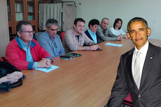 Τρεις διαδηλώσεις στην Κρήτη κατά του Ομπάμα