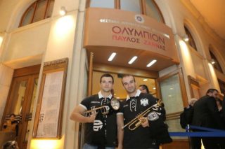 Το Ολύμπιον στα χρώματα του ΠΑΟΚ