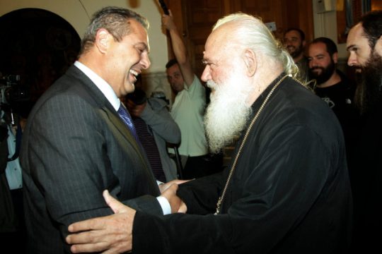 Καμμένος: Ποιος Τσίπρας τώρα, Ιερώνυμος και άγιος ο Θεός