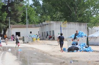 Φωτιά σε δομή φιλοξενίας στη Νέα Καβάλα Κιλκίς