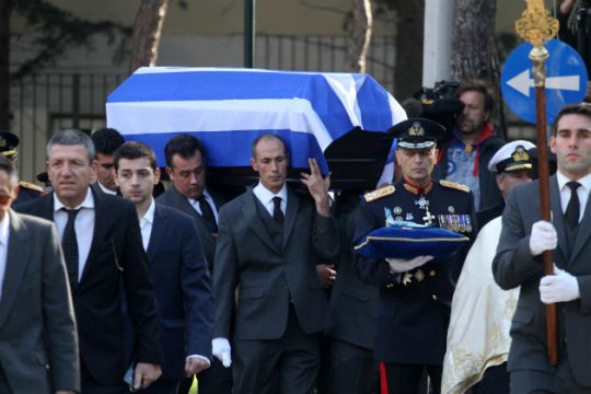 Κηδεύτηκε ο Κωστής Στεφανόπουλος