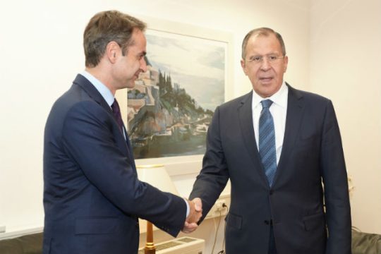 Συνάντηση με Λαβρόφ και Πιατ