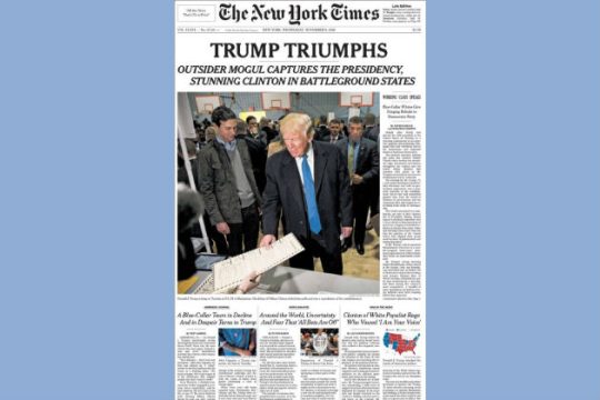 Ανασκόπηση διεθνούς Τύπου – 09.11.2016