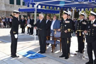 H ορκωμοσία των νέων Σημαιοφόρων Λιμενικού Σώματος