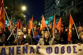 Ειρηνική πορεία με τα κανάλια να ζητούν… συλλήψεις