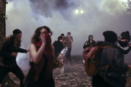 Πυροβολισμοί εναντίον διαδηλωτών στο Πόρτλαντ