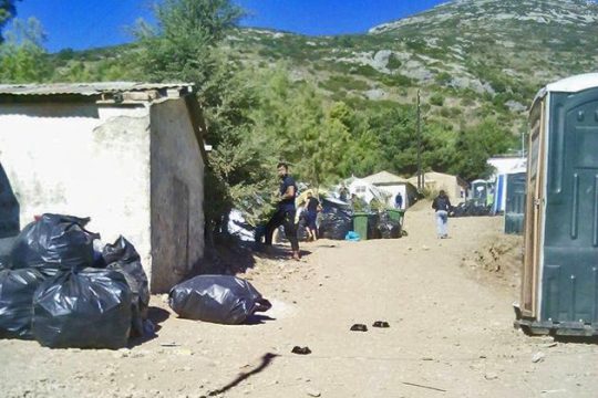 Διαδήλωση ξενοφοβίας στη Σάμο