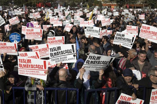 Βαθιά ανησυχία για τους διορισμούς πρυτάνεων από τον Ερντογάν